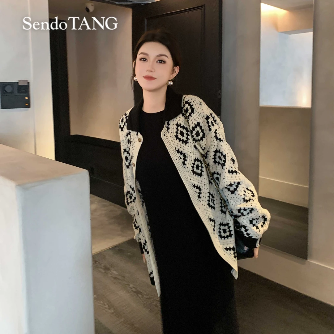 外套连衣裙套装胖多秋款新款遮肉显瘦高级感【佼佼者】大码女装