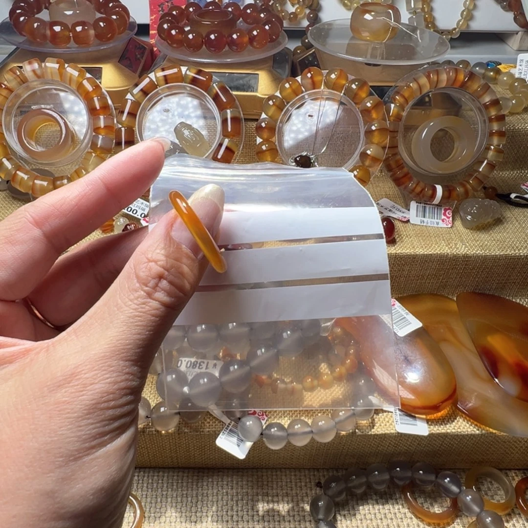 人***意玛瑙/玉髓合金颈饰8