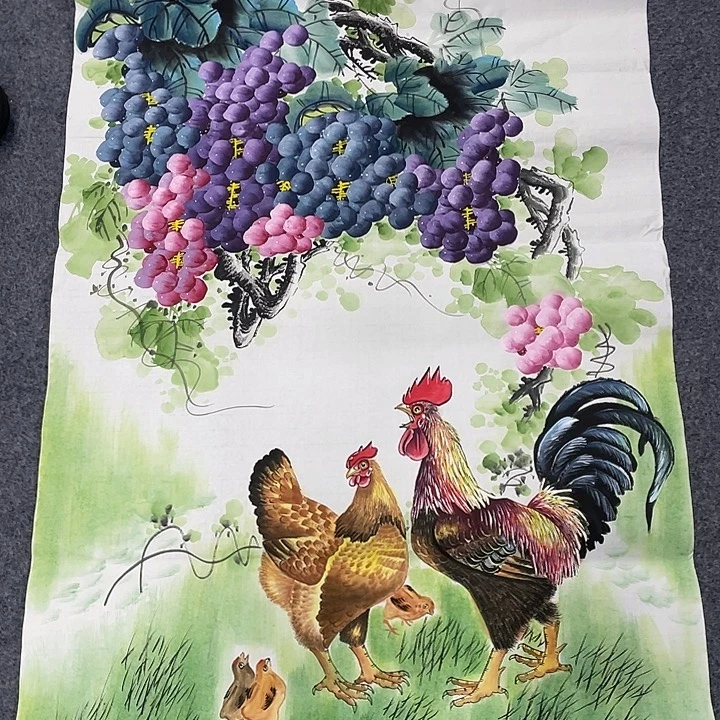 国画手绘图画欣赏一下