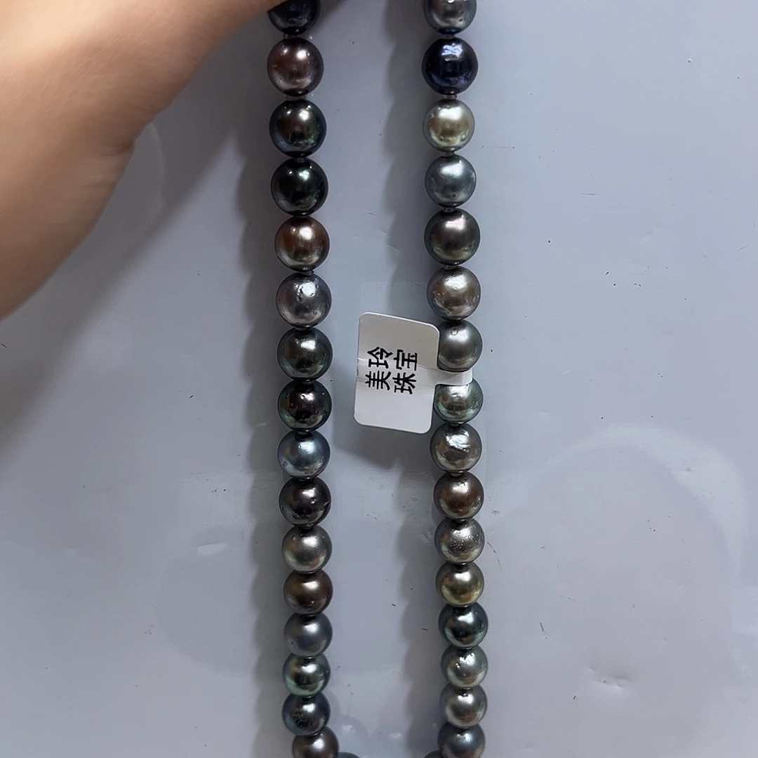 颈饰银S925镶嵌海水珍珠