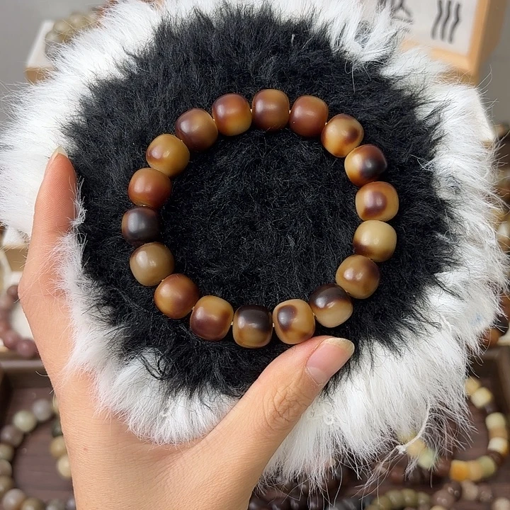 菩提根/象牙果手串卡14干磨枫林晚8