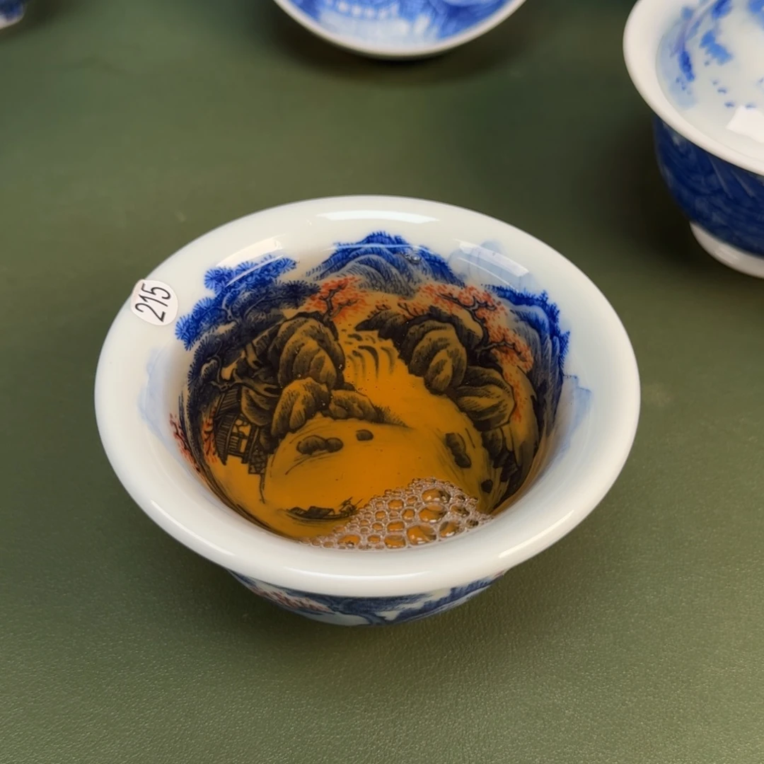 景德镇纯手绘茶具圆圆215