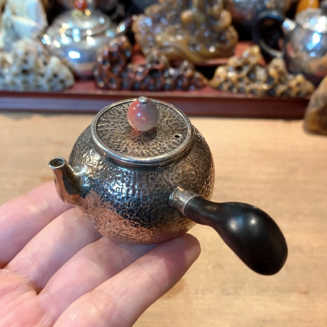 纯银茶壶哈哈哈哈