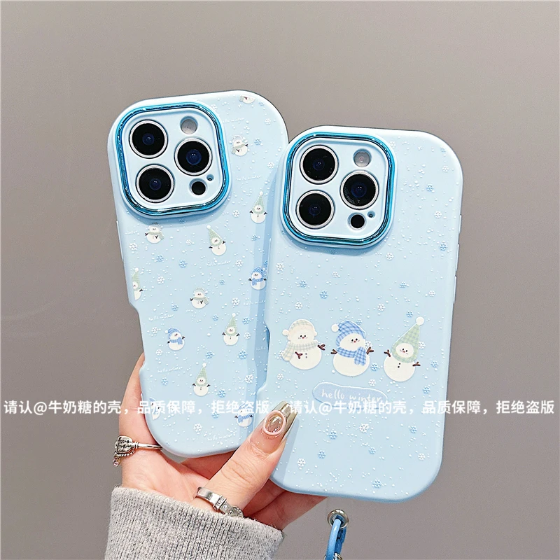 金属小胖妹适用苹果17/iPhone/华为荣耀/VIVO/OPPO/小米手机壳潮