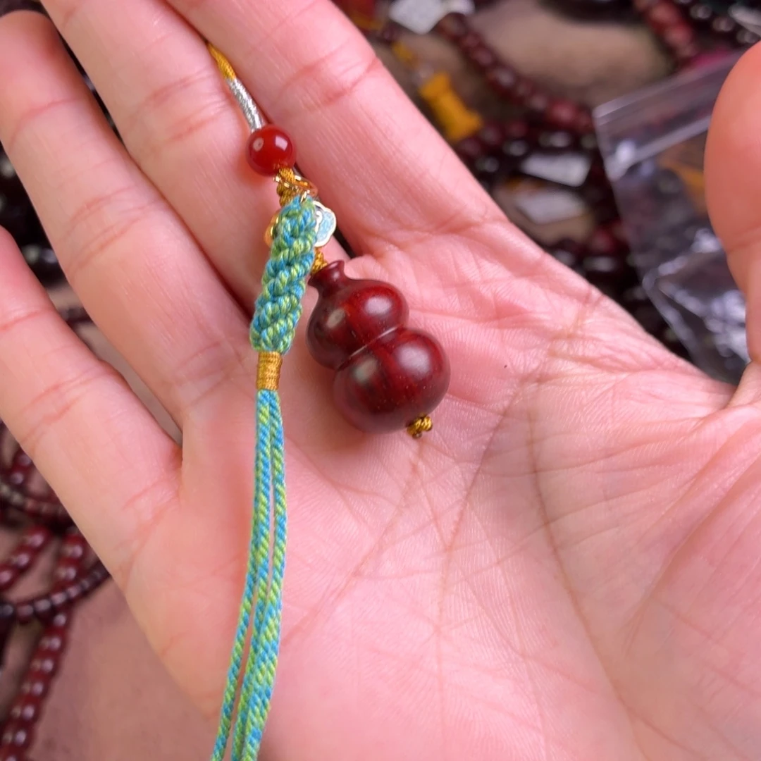 小叶紫檀手串/手链小葫芦