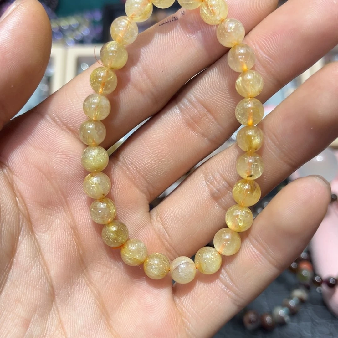 水晶手链未镶嵌晨曦水晶24