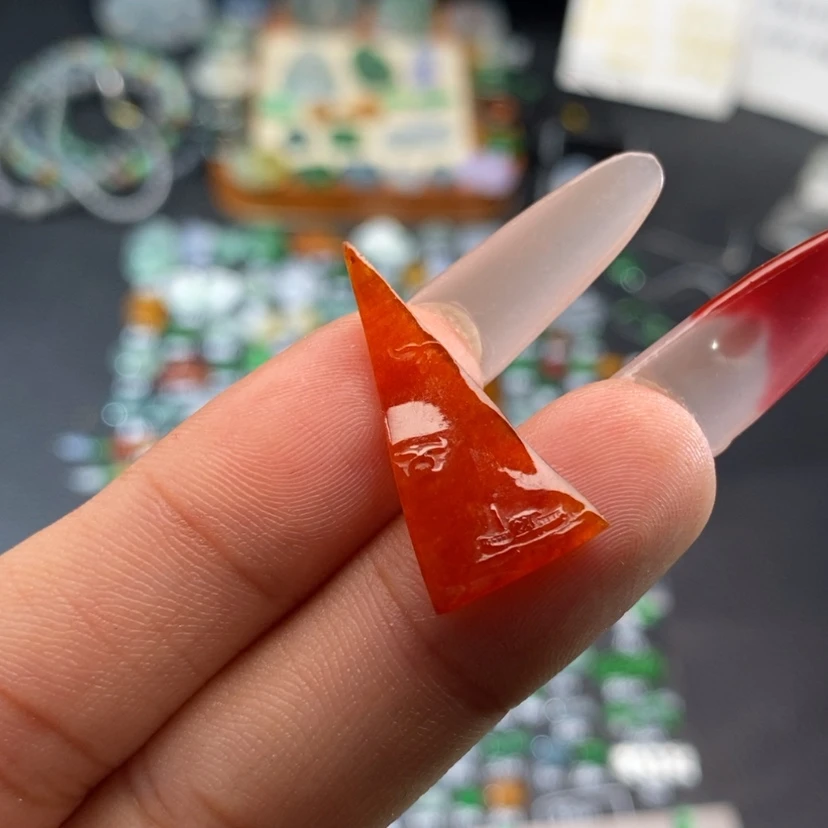 【闪购商品】翡翠挂件未镶嵌牌