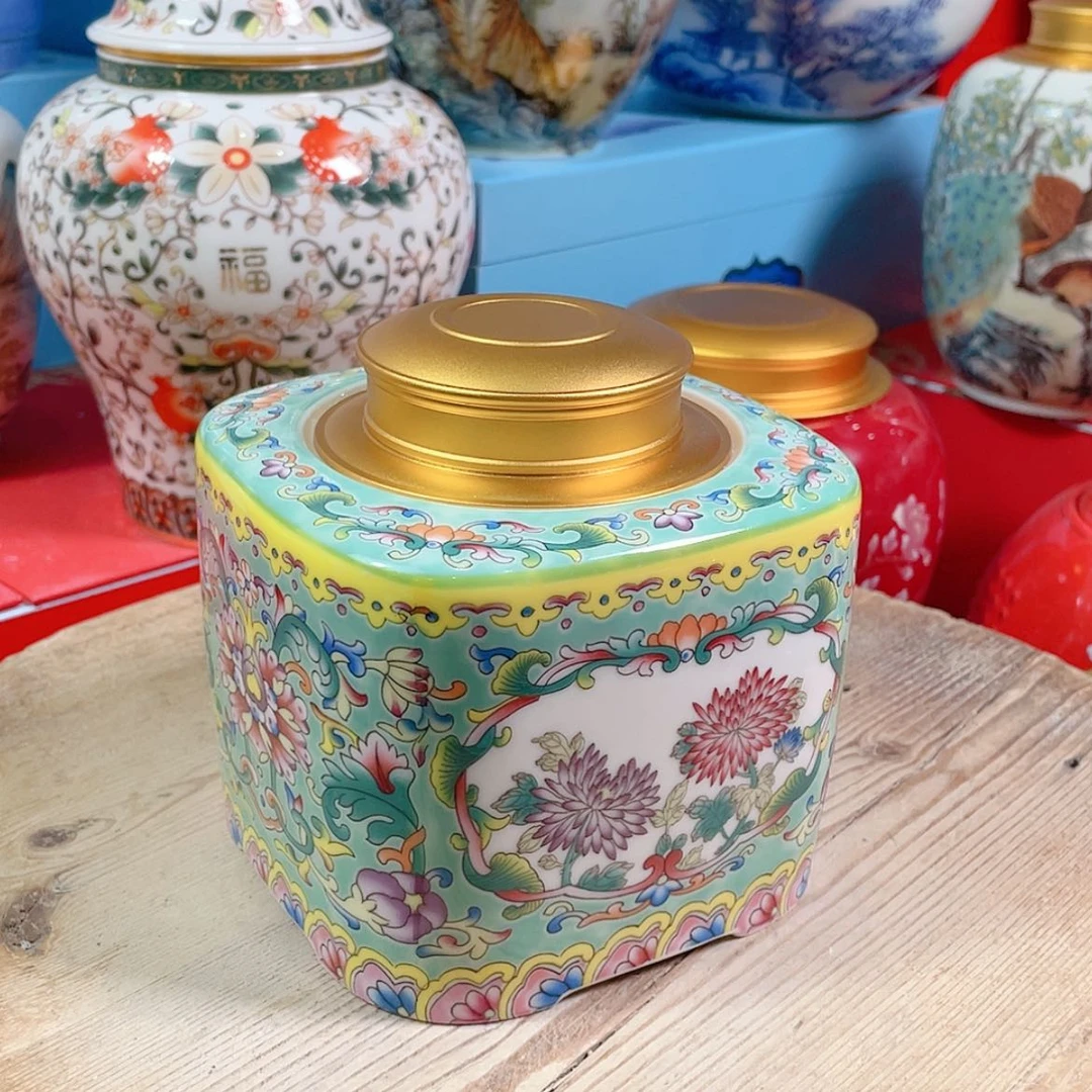 【闪购商品】罐陶瓷茶叶罐密封罐