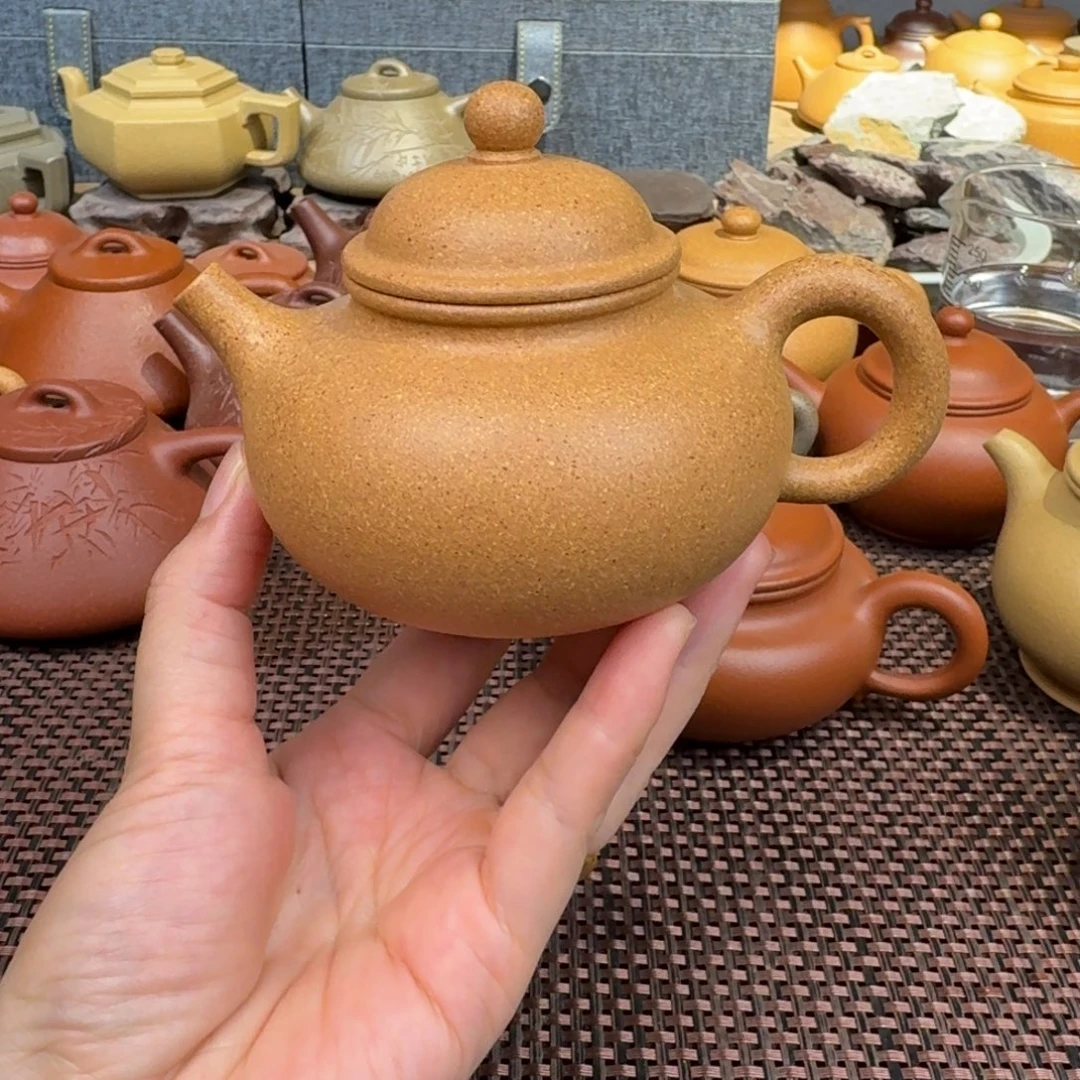 茶壶段泥黄金段200毫升微瑕