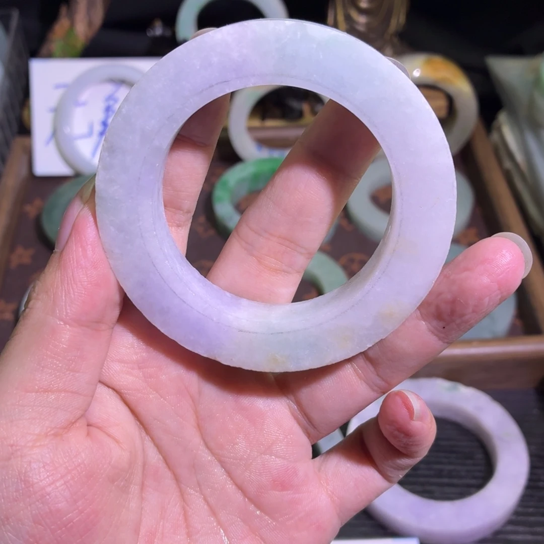 定制翡翠未镶嵌缅甸翡翠A货手镯毛胚定制