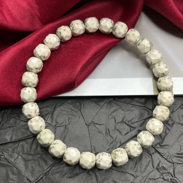 精品级7.7通体留白万象二代星月菩提手串A7.7WXTLB