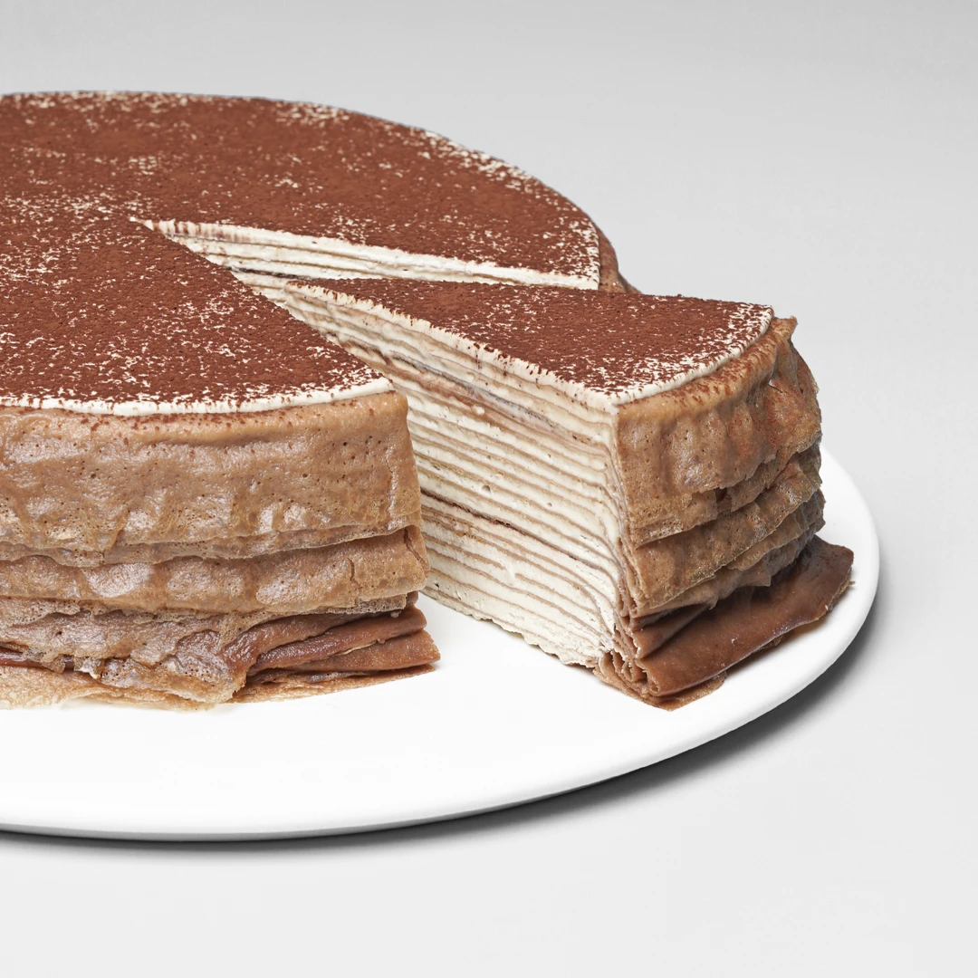 crepes葵浦斯手作-提拉米苏千层盒子蛋糕