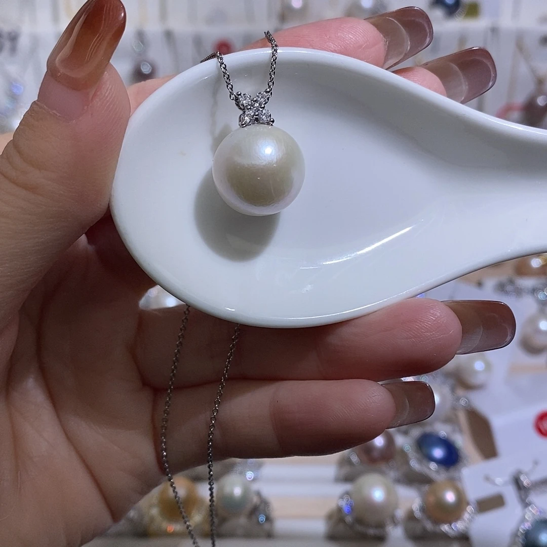 淡水珍珠吊坠(赠链)未镶嵌w14.3