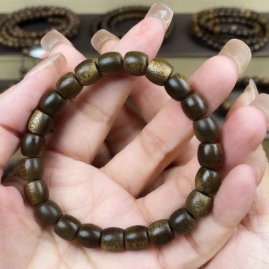 手串沉香越南芽庄白奇留疤料