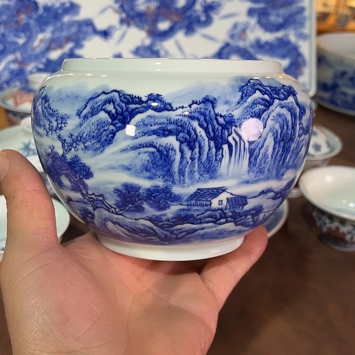 錡镇堂手工手绘绘渣斗