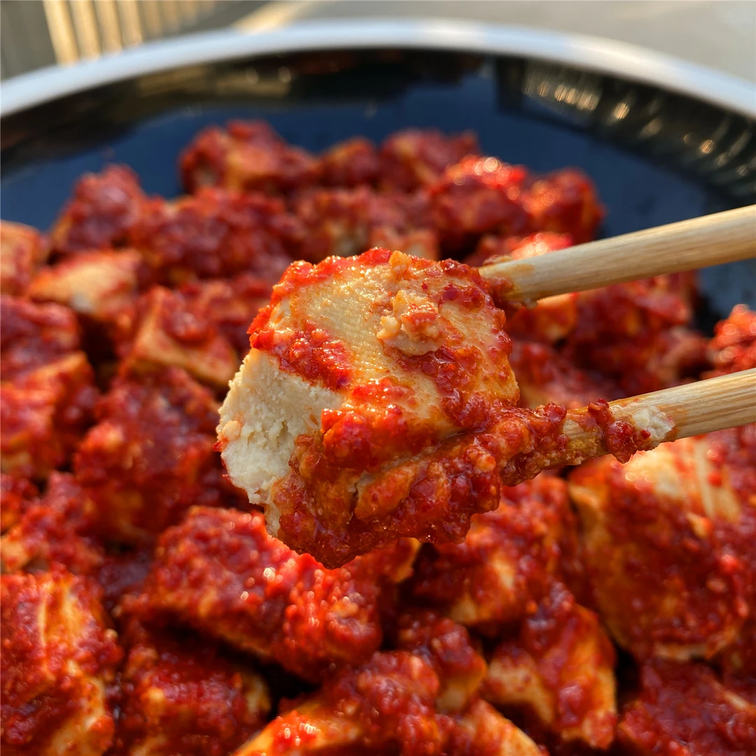 油泡嫩豆腐乳中辣软糯鲜美辣椒粉豆腐乳400g/瓶安徽特产
