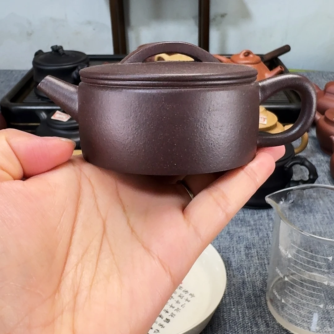茶壶紫砂全手工紫砂壶汉瓦