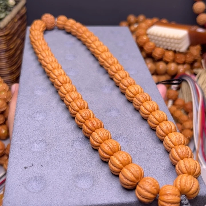 猴头核桃吊坠1.3双绕