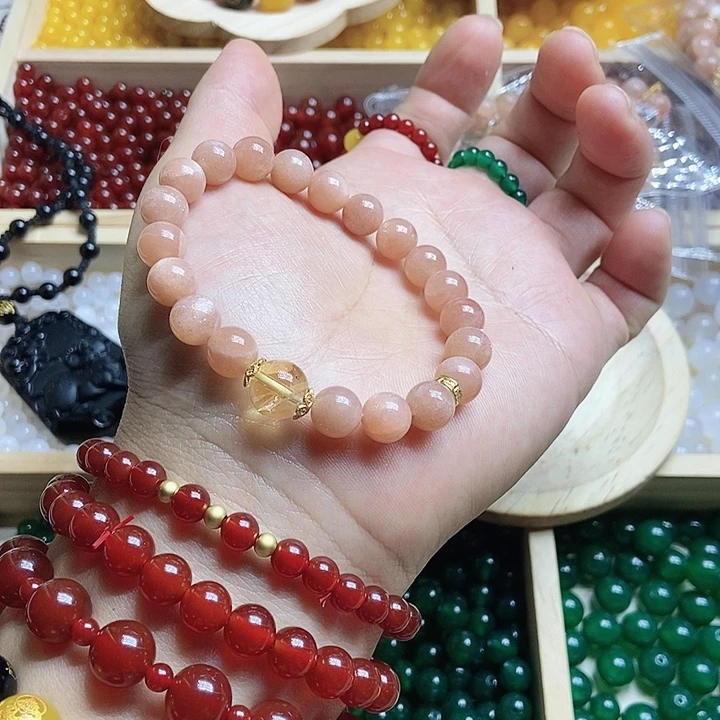 玛瑙/玉髓未镶嵌手链