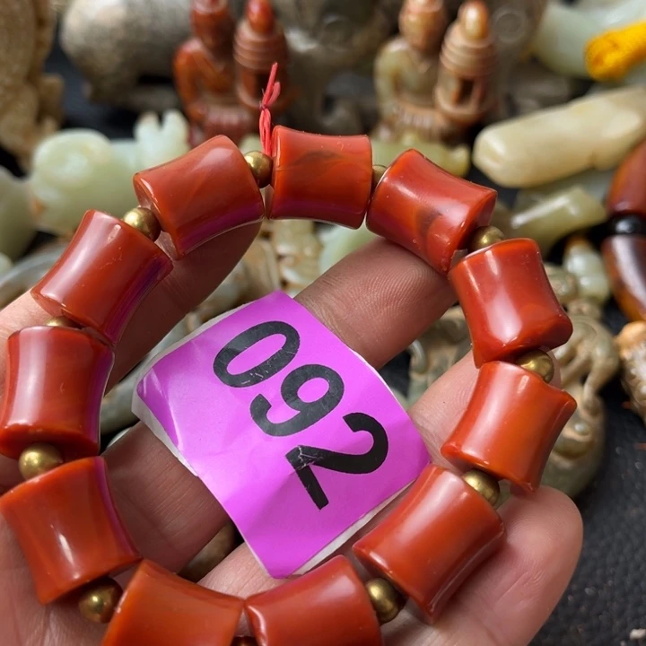 玛瑙/玉髓颈饰合金