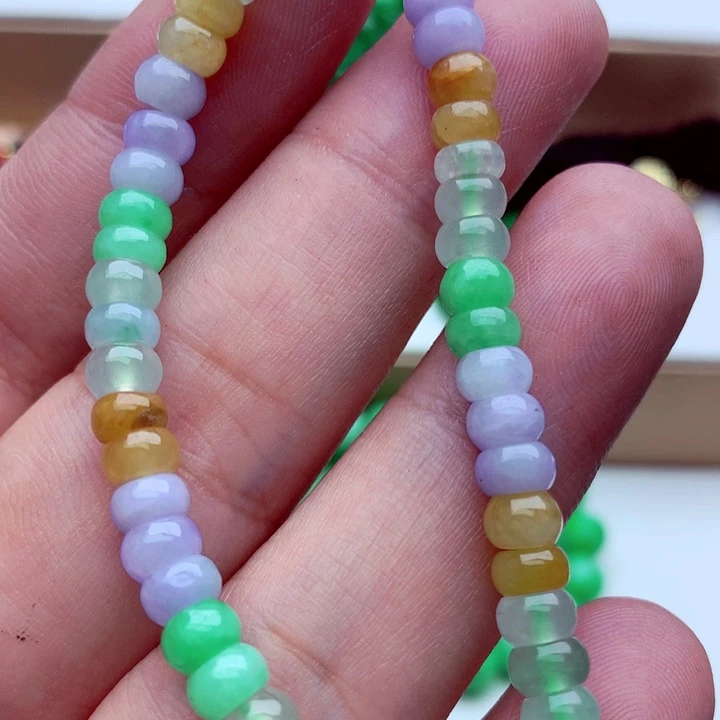 翡翠未镶嵌手链手串