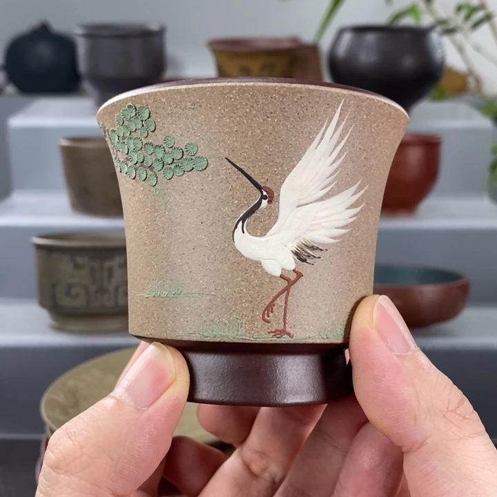 宜兴紫砂手工主人杯