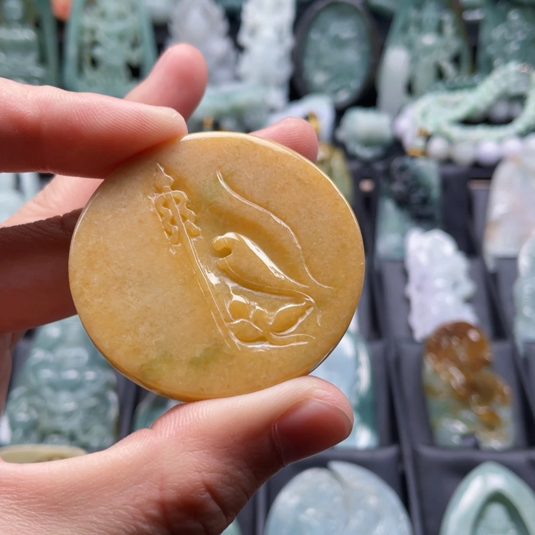 颈饰未镶嵌翡翠翡翠