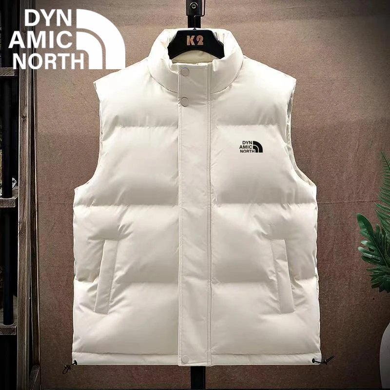 DYNAMIC NORTH/动感北面小标马甲新款潮牌保暖背心情侣无袖908