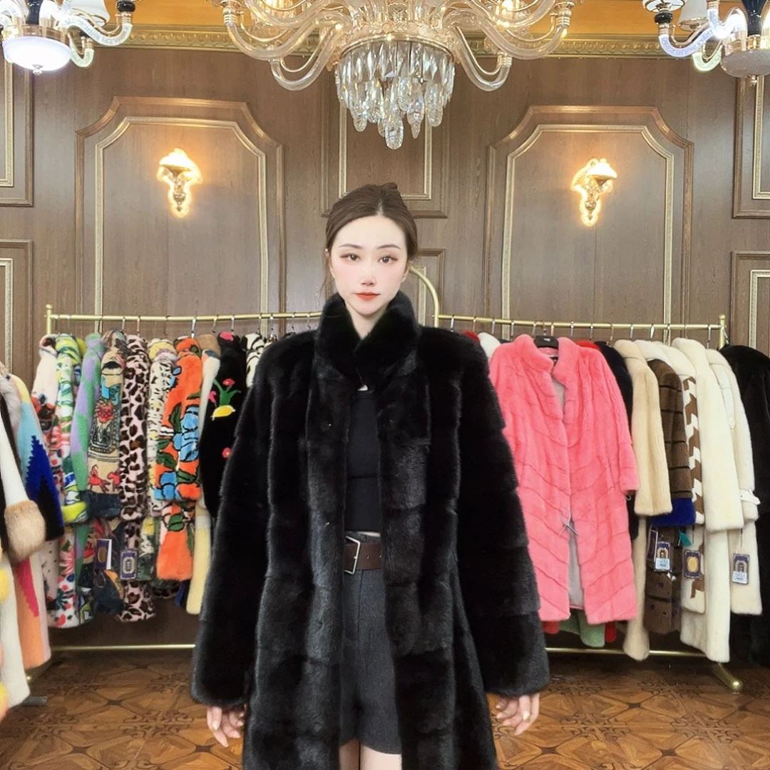 貂皮大衣时尚潮流