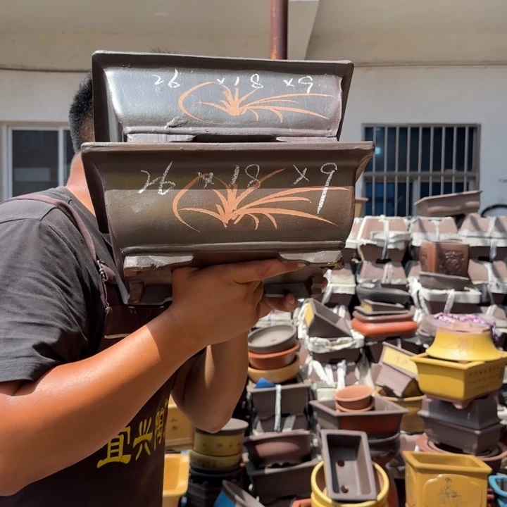 紫砂花盆紫砂花盆