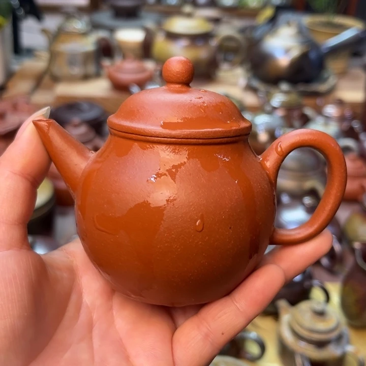 茶壶紫砂宜兴紫砂原矿泥料150