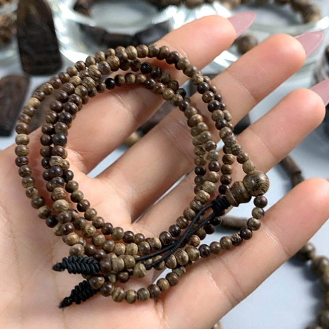 【闪购商品】沉香手串芽庄沉香0.3，216颗5克