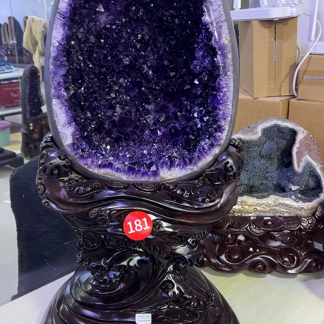 大型摆件（非配饰）未镶嵌紫晶