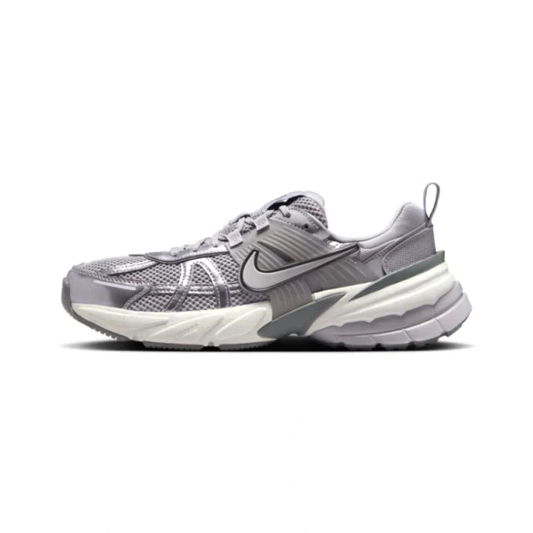 NIKE/耐克女款紫色时尚潮流复古V2K减震老爹鞋休闲鞋 FD0736008