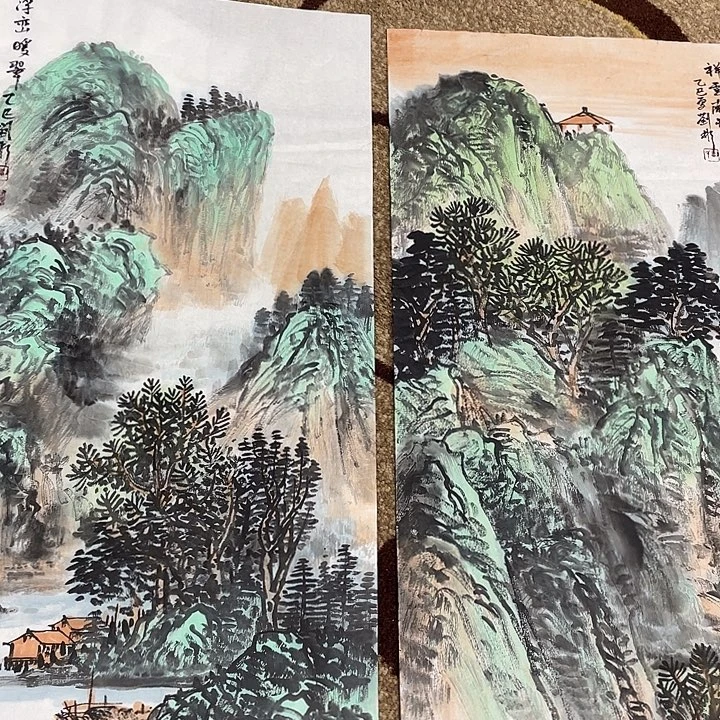 简***在国画刘彬老师作品6666