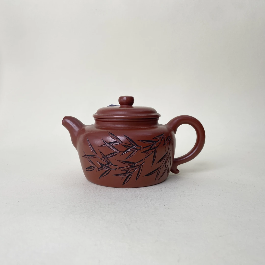 宜兴手工紫砂陶 储立强茶壶GS3636-7