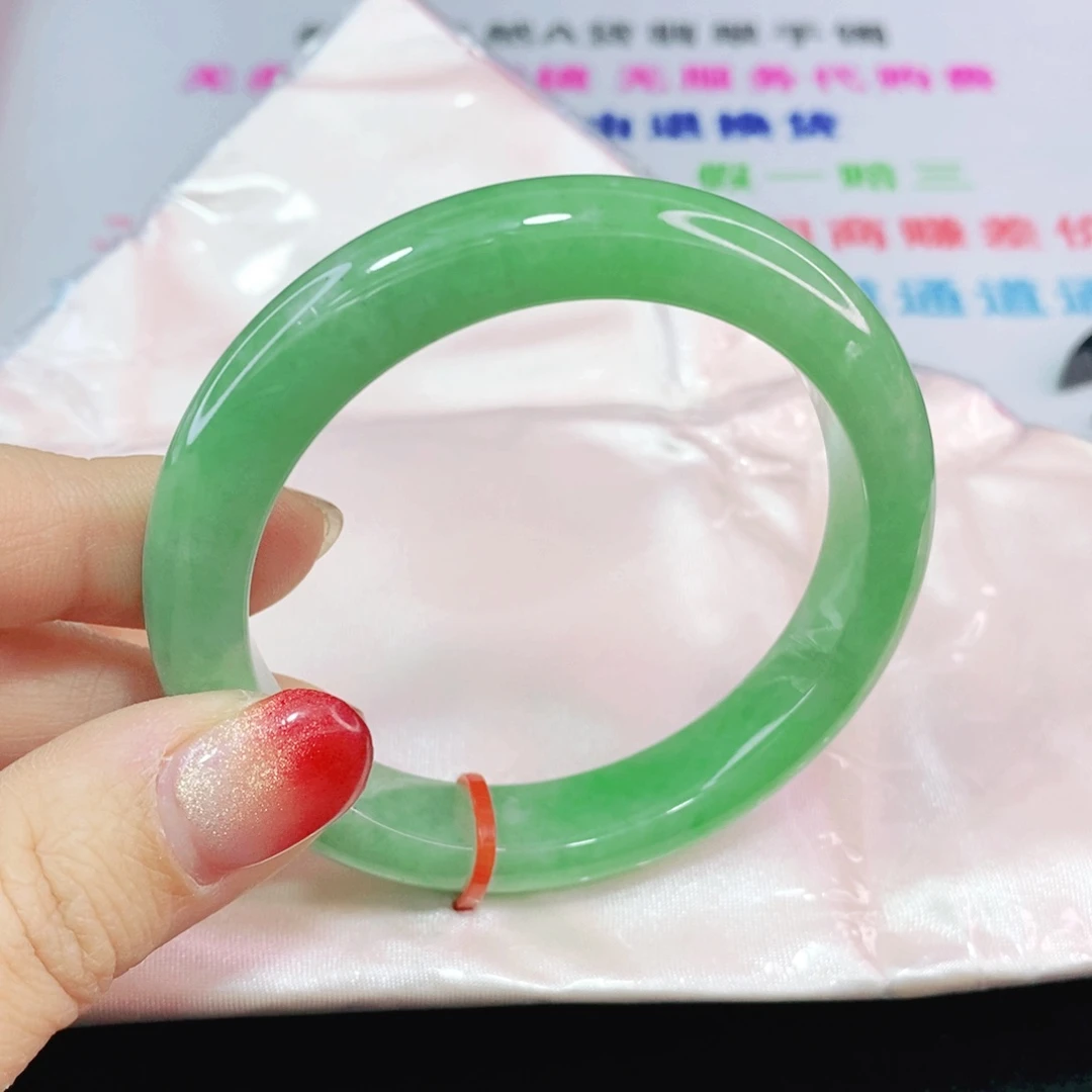 未镶嵌手镯翡翠周*5354圈