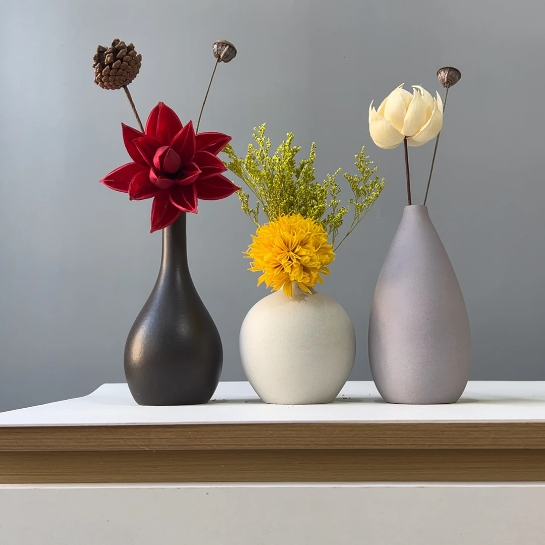 瓶花瓶带花高度20-30厘米左右