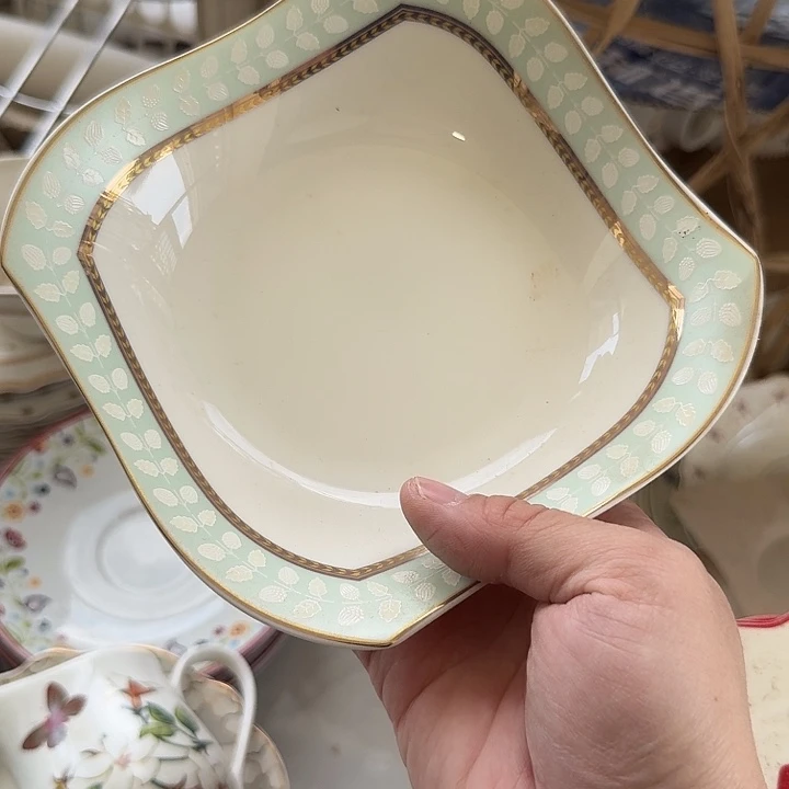 瓷7寸沙拉碗拍一发四