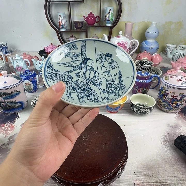 摆件景德镇陶瓷老厂瓷35