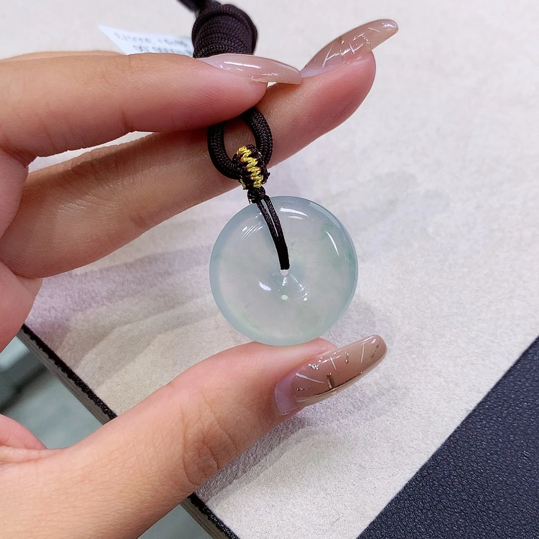 翡翠未镶嵌吊坠(不含链)24.1-6.9