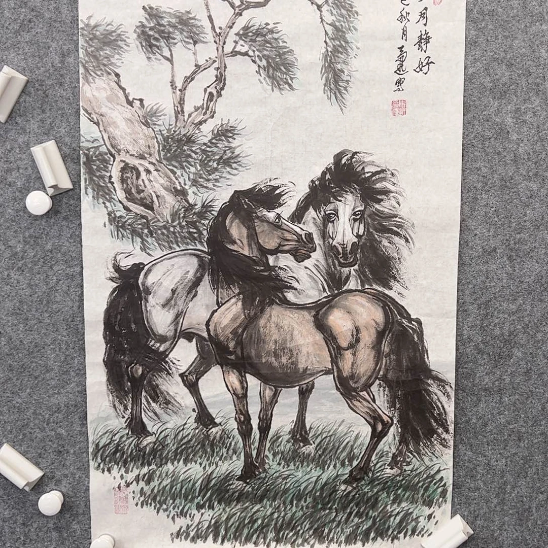 纸本无（f32635）岁月静好 书画