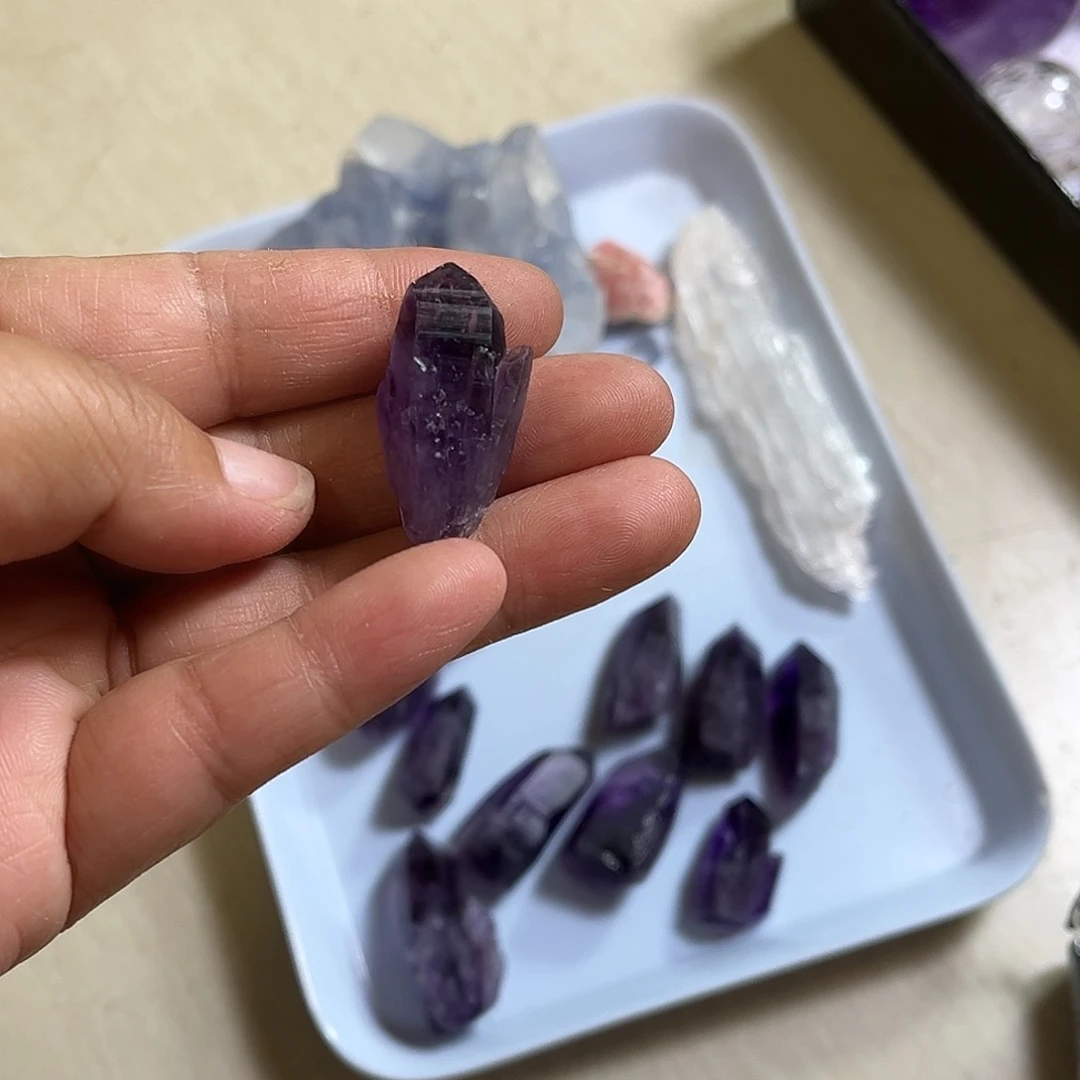 神****紫晶珠宝半成品未镶嵌