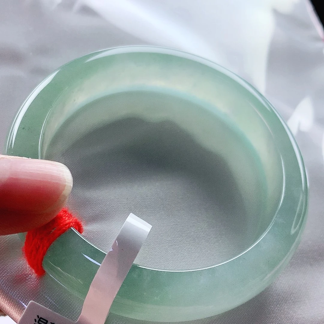 未镶嵌手镯翡翠54圈