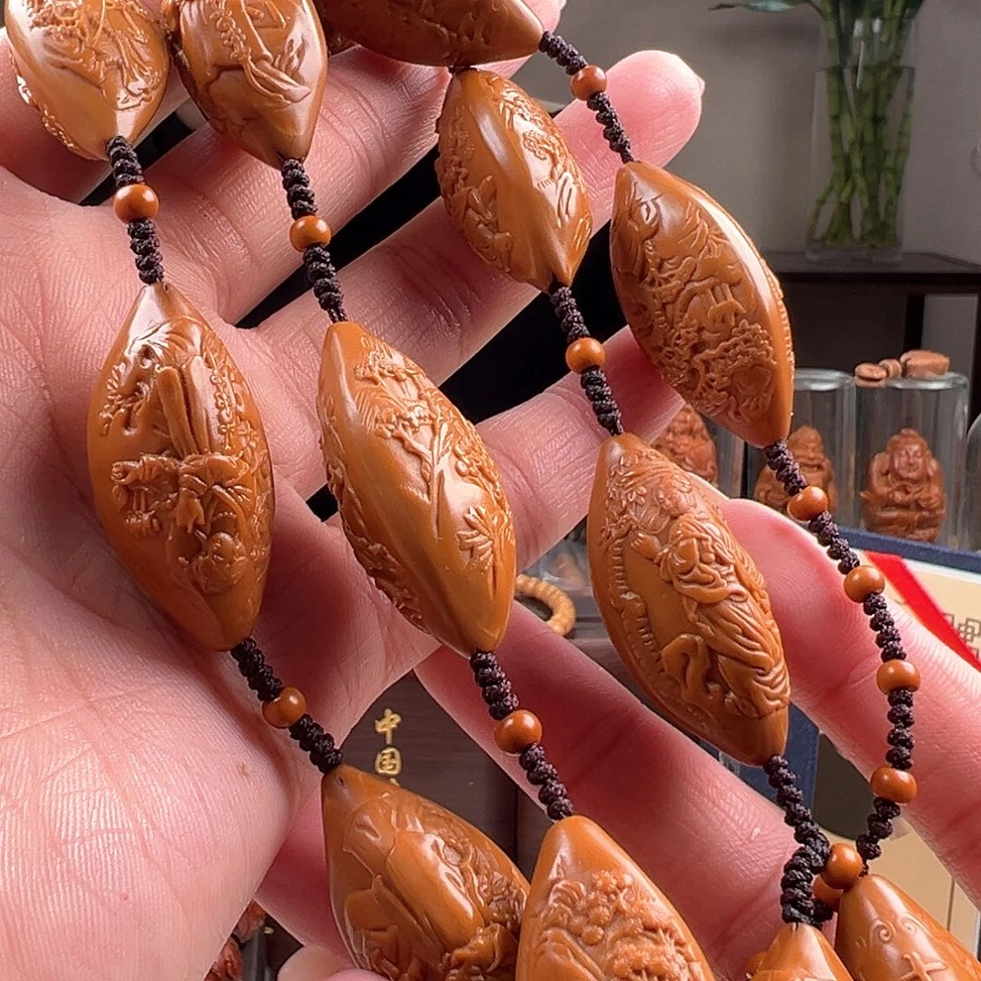 橄榄核手串/手链主**碑橄榄核雕橄榄核