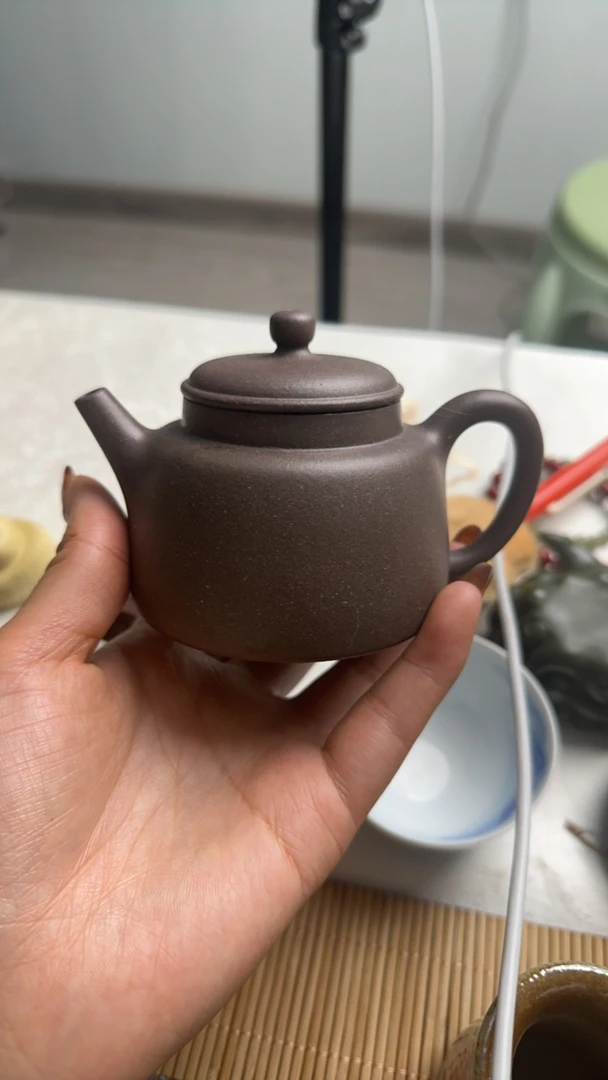 全手工制作紫砂壶言心