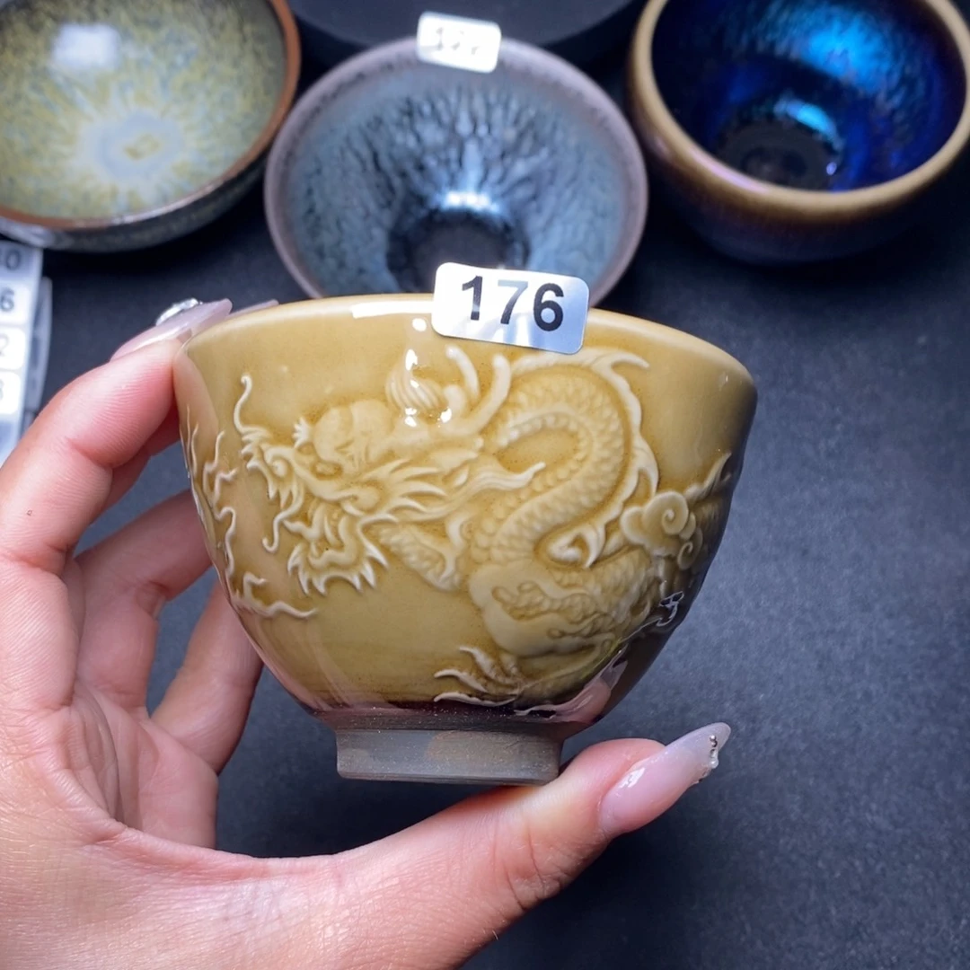 茶盏建窑建盏主人杯176