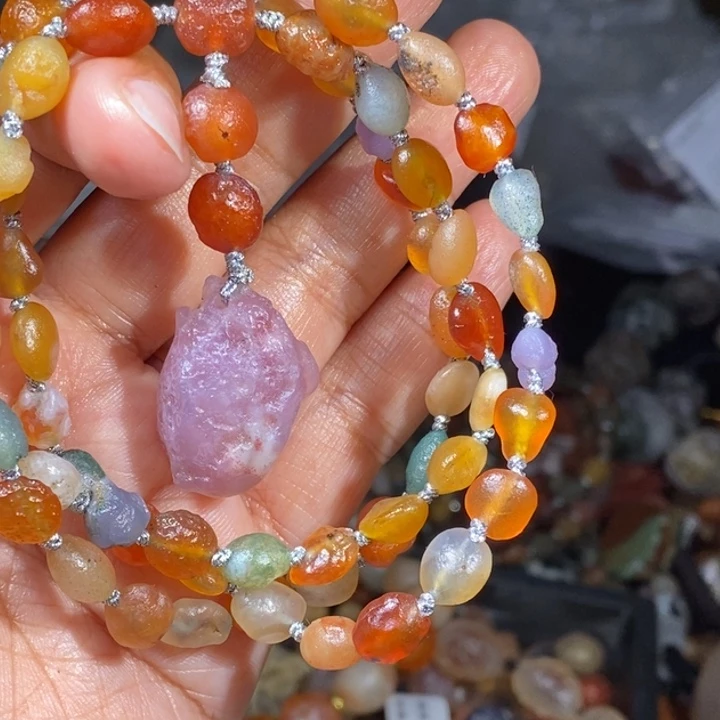 玛瑙/玉髓珠宝半成品未镶嵌