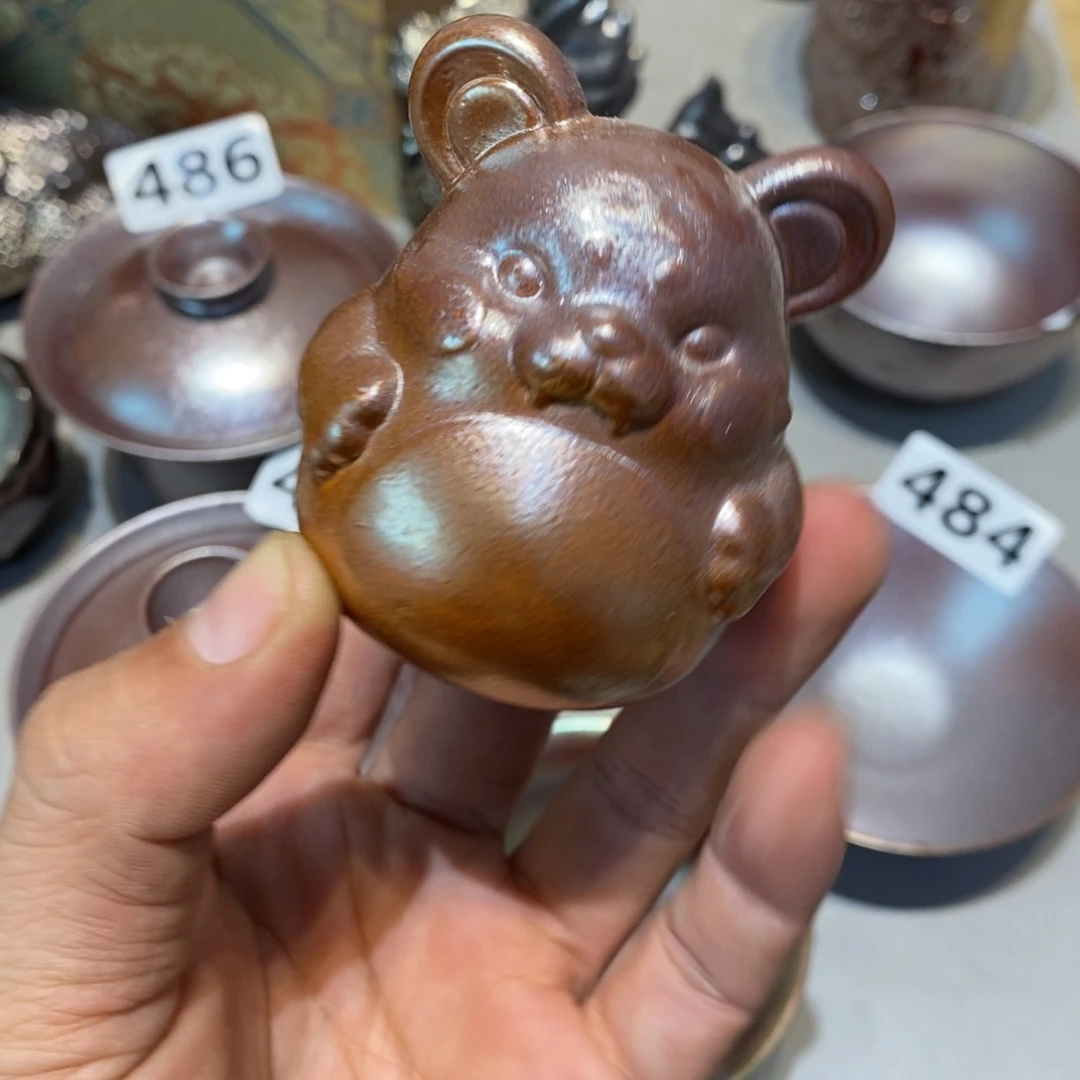 柴烧茶具陶瓷杯子