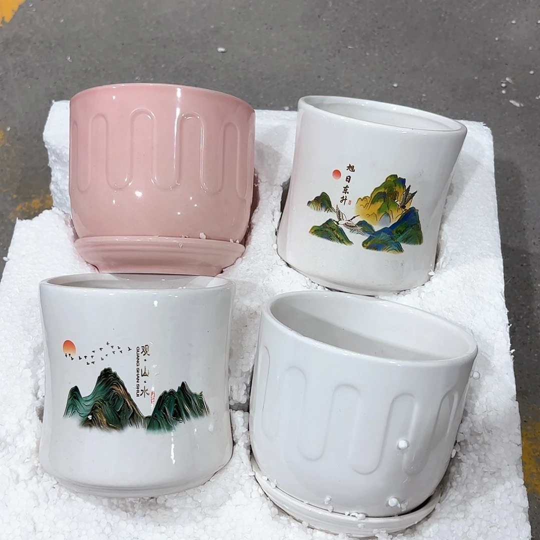 陶瓷陶瓷花盆，多肉花盆